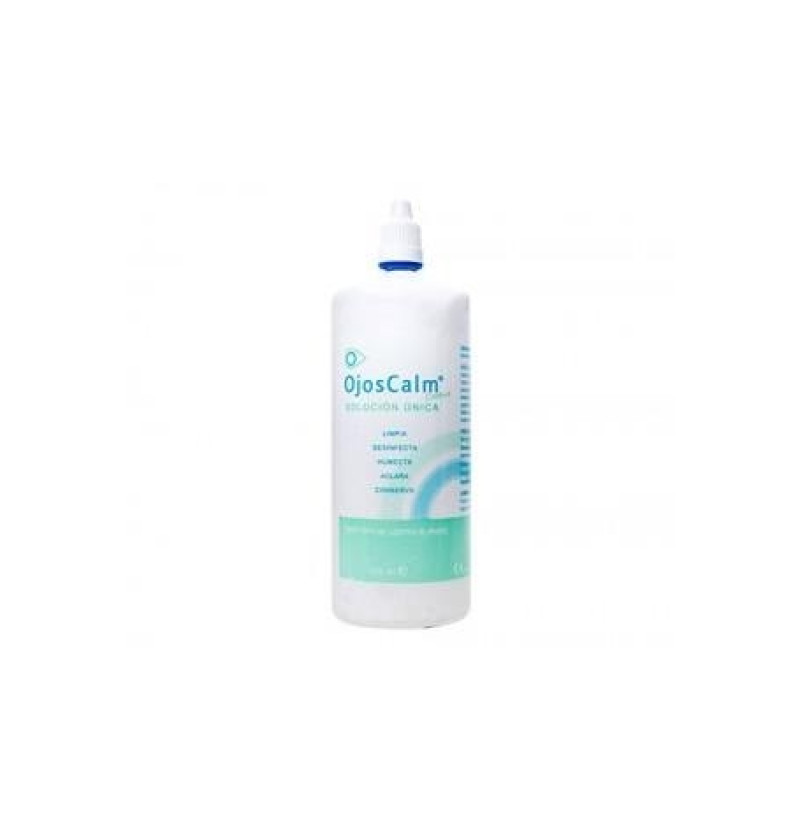 Ojoscalm Lentes de Contacto Blandas - Solución Unica (1 Envase 360 ml) - Tiedra