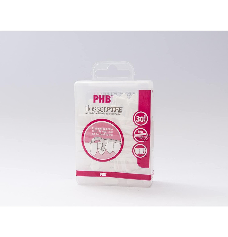Aplicador Hilo Flosser Ptfe (30 U) - Phb