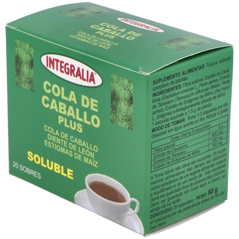 Cola de Caballo Plus Soluble 20sbrs - Integralia