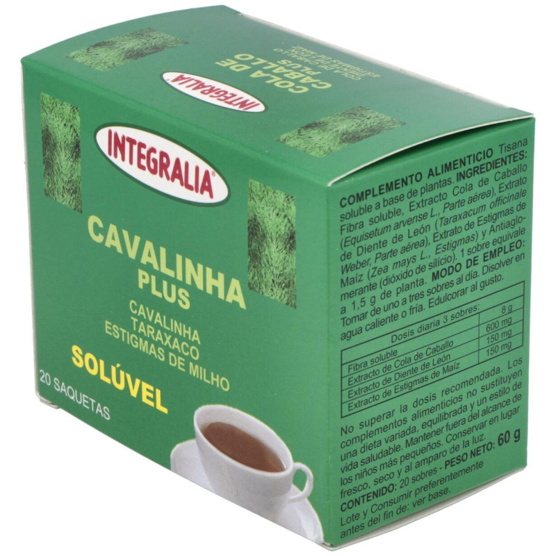 Cola de Caballo Plus Soluble 20sbrs - Integralia