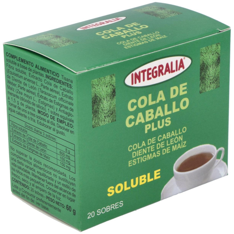 Cola de Caballo Plus Soluble 20sbrs - Integralia