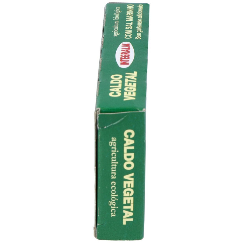 Caldo Vegetal Eco con Sal Marina Natural 6pastilla - Integralia
