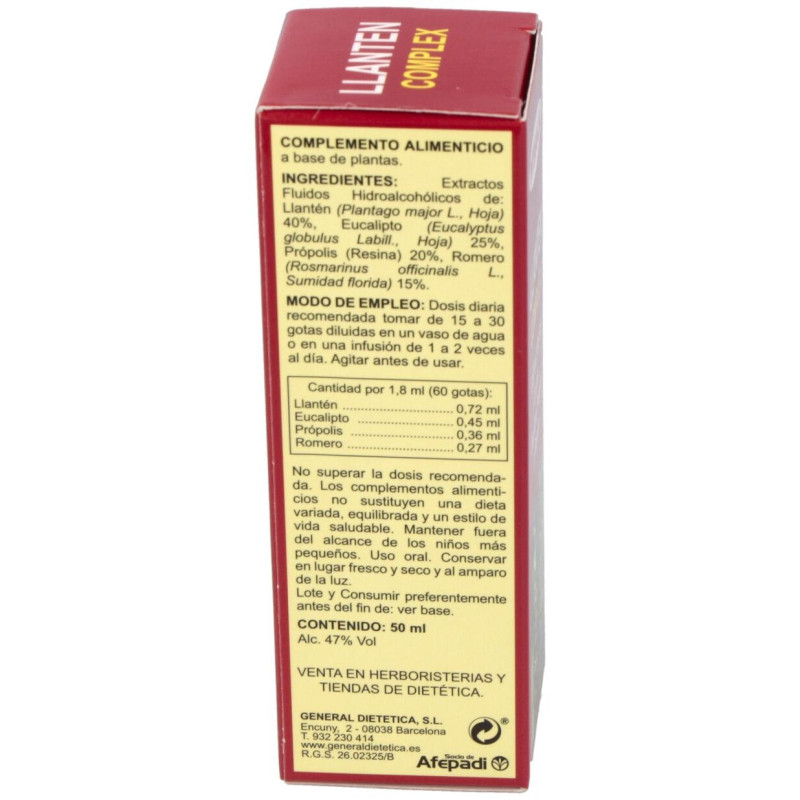 Integralia Ext. Llanten Complex 50Ml