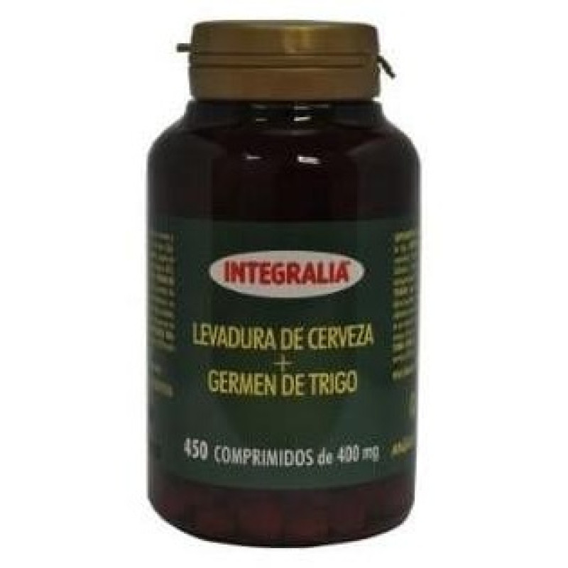 Integralia Levadura De Cerveza+Germen De Trigo 450Comp.