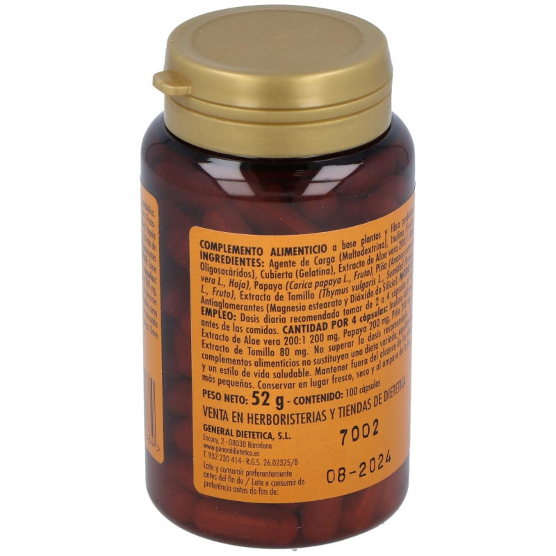 Aloe Vera Plus 100caps - Integralia