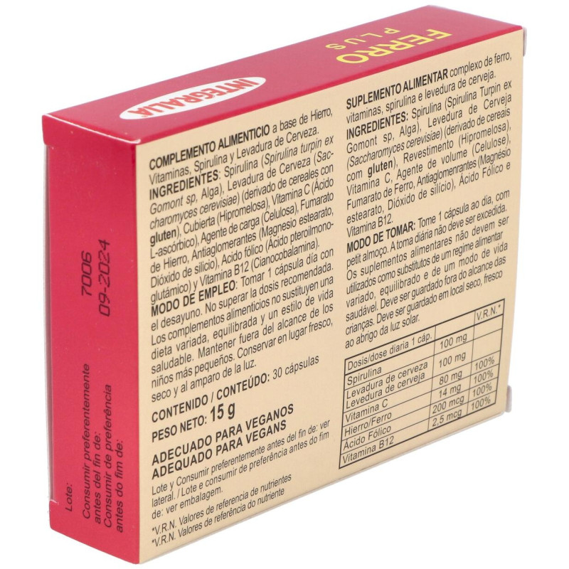 Integralia Hierro Plus 30Cap