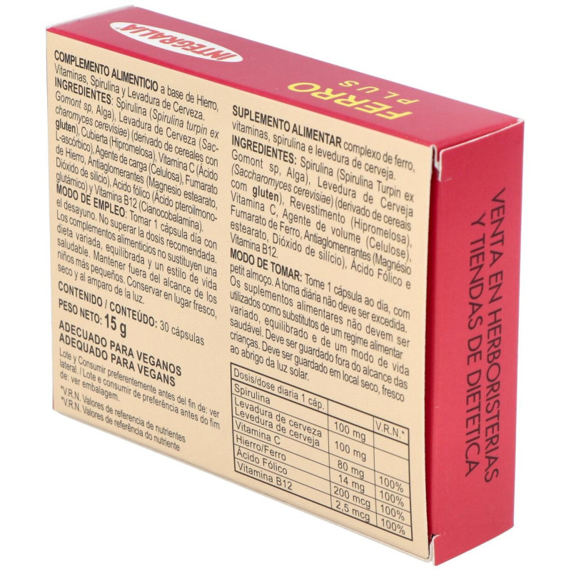 Integralia Hierro Plus 30Cap