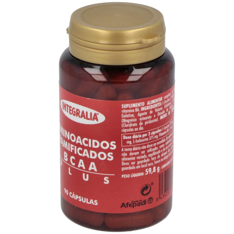Integralia Aminoacidos Ramificados Bcaa Plus 90Cap