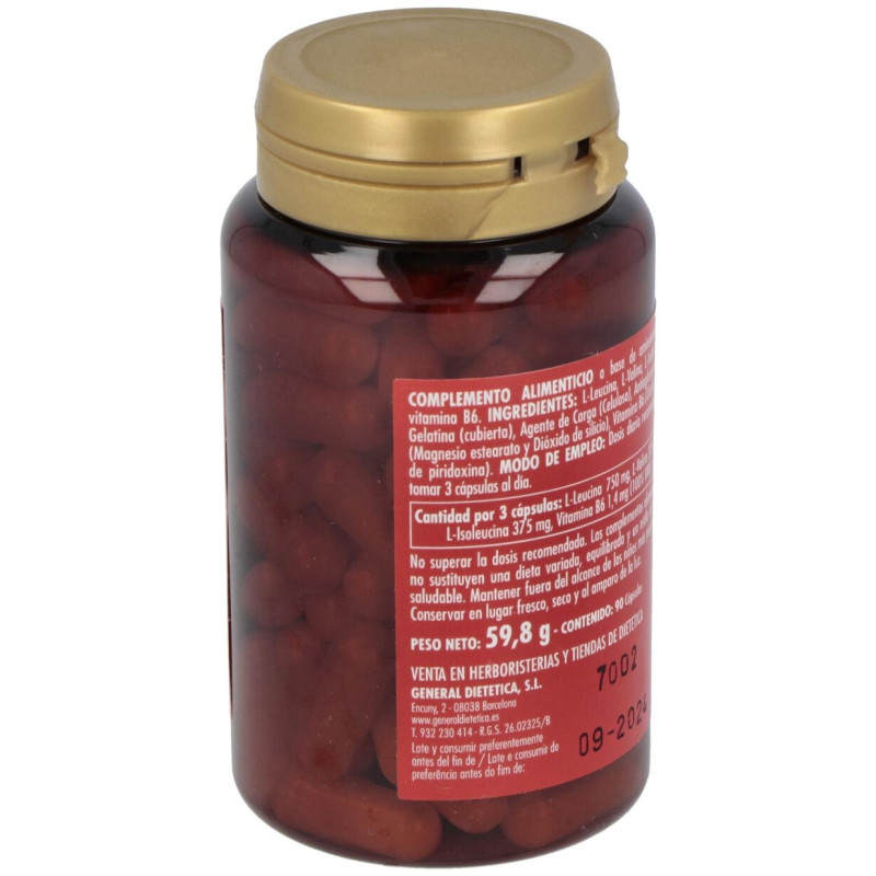 Integralia Aminoacidos Ramificados Bcaa Plus 90Cap