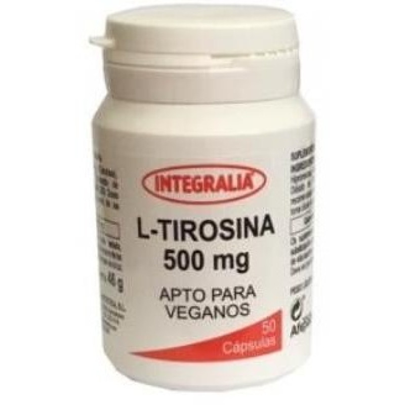 L - Tirosina 500mg 50vcaps - Integralia