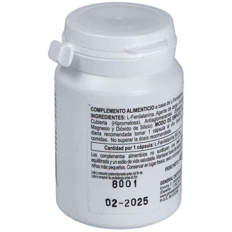 Integralia L-Fenilalanina 500Mg 50Caps