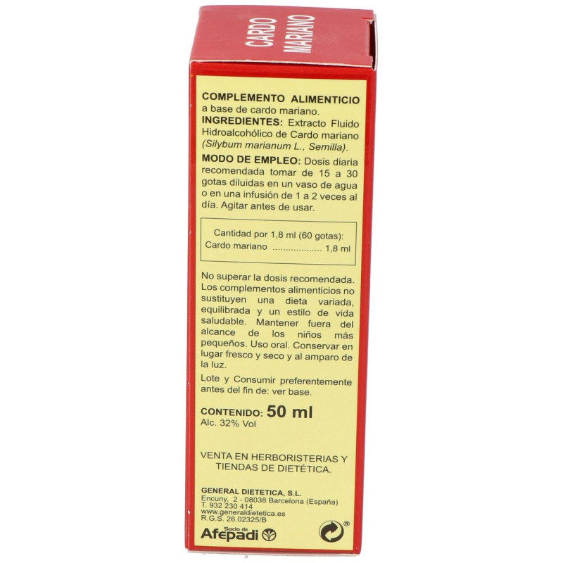 Integralia Extracto Cardo Mariano 50Ml