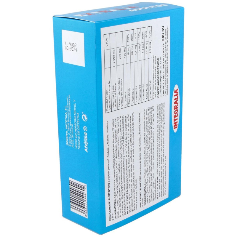 Extralia Adultos 20 Vialesx12ml - Integralia
