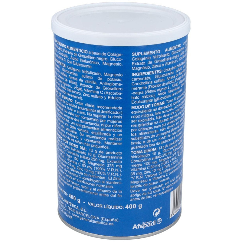 Integalia Colageno Soluble Forte Flex Sabor Vainilla 400G