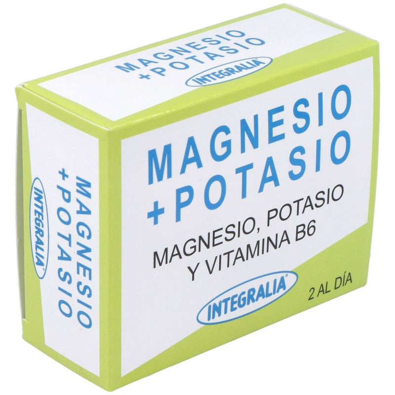 Suplemento de Magnesio, Potasio y Vitamina B6 60 Cápsulas - Integralia