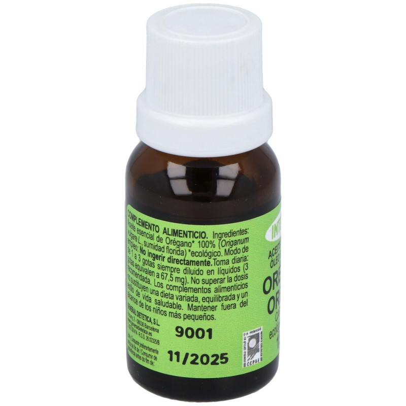 Oregano Aceite Esencial Eco 15ml - Integralia