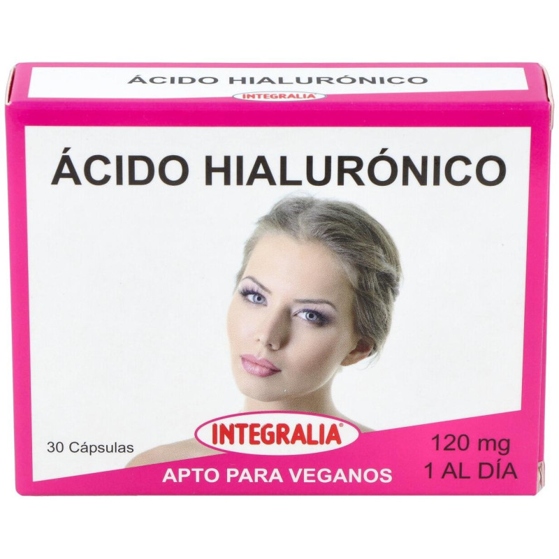Ácido Hialurónico 120mg 30caps - Integralia