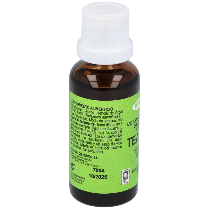 Arvore - Do - Cha Oleo Essencial 30ml - Integralia