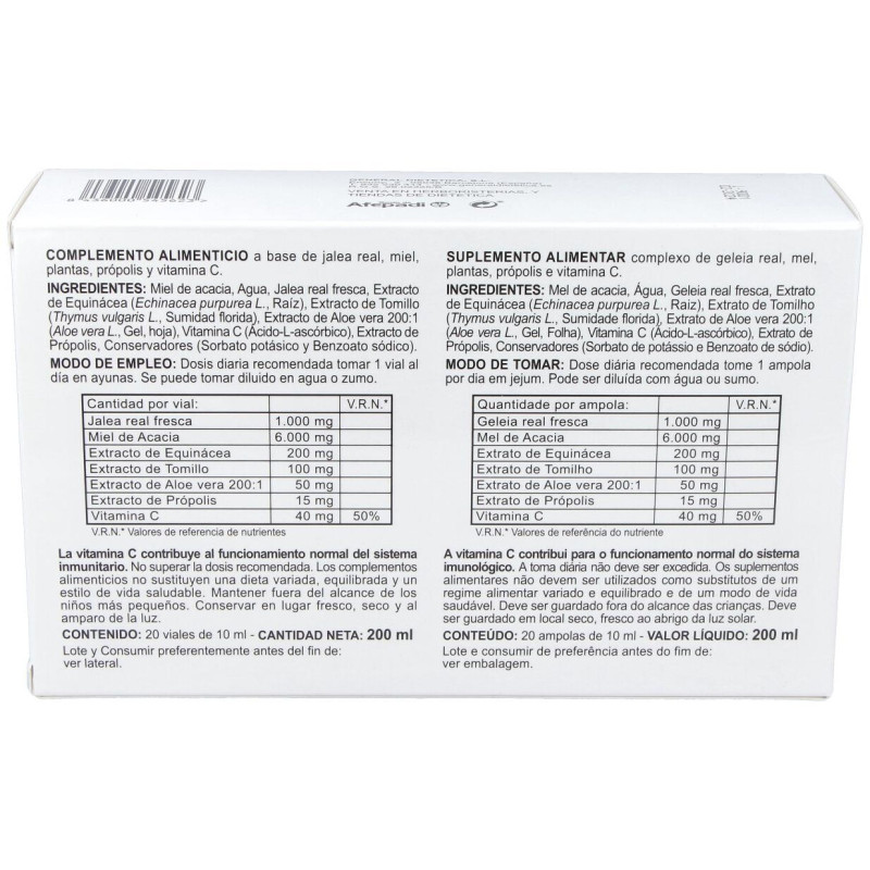 Integralia Jalea Real Aloe Vera Forte 20Viales