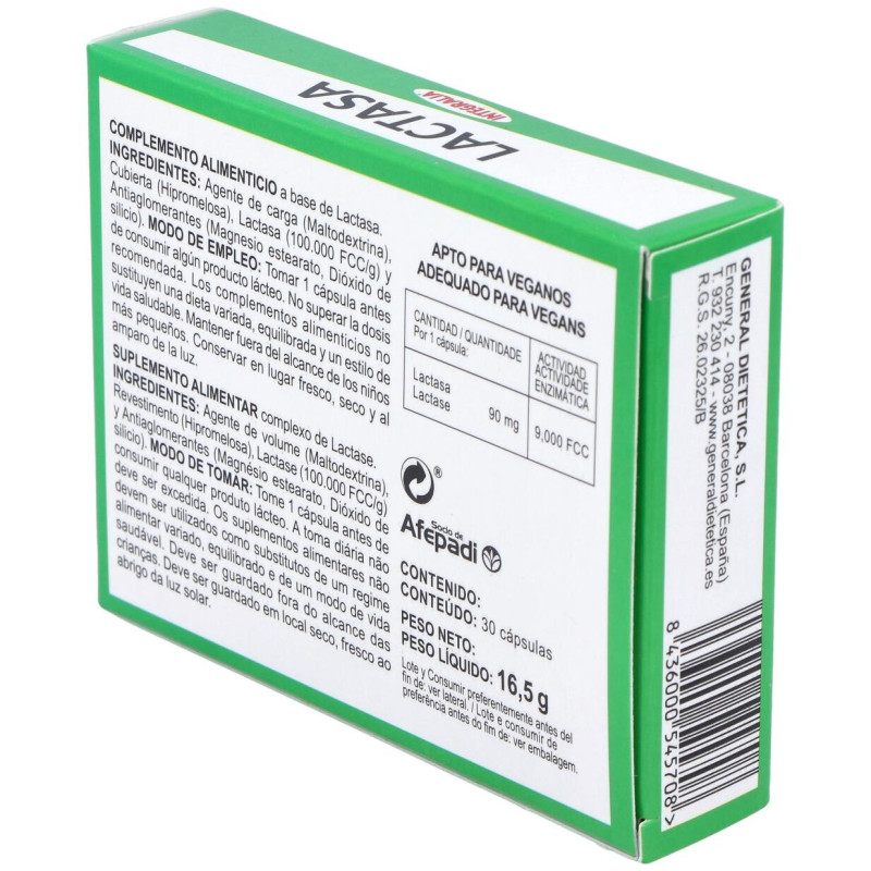 Integralia Lactasa 30Caps