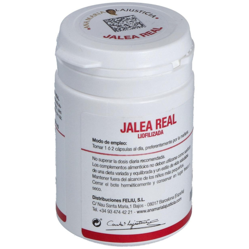 Jalea Real Liofilizada 60caps - Ana Maria Lajusticia