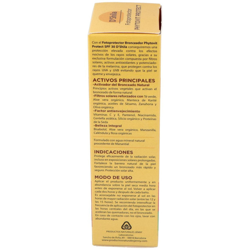 D'shilabronceador Phytovit spf30 100ml - D Shila