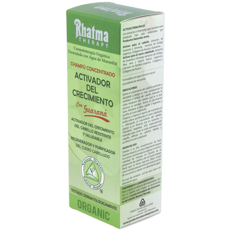 Champú Activador del Crecimiento Guarana 100ml - Rhatma