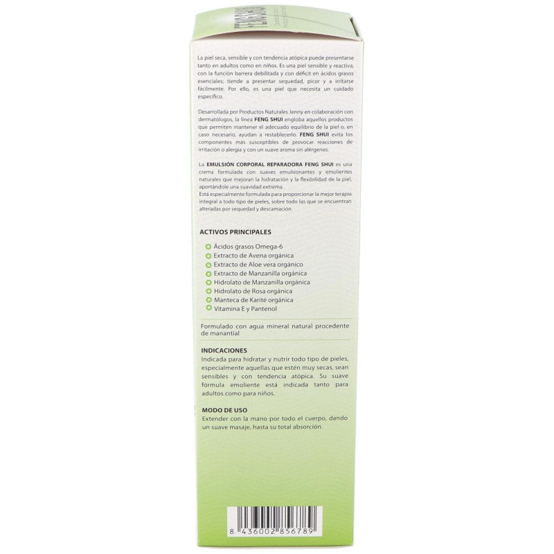 Emulsion Corporal Reparadora 400ml - Feng Shui