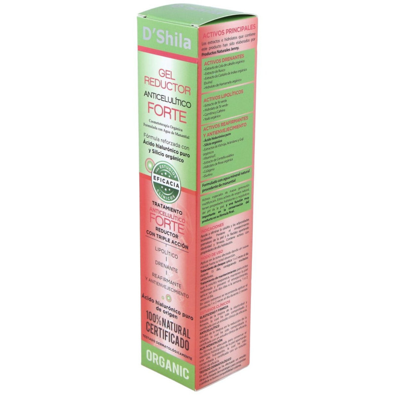 D'Shila Gel Reductor Anticelulítico Forte 200Ml