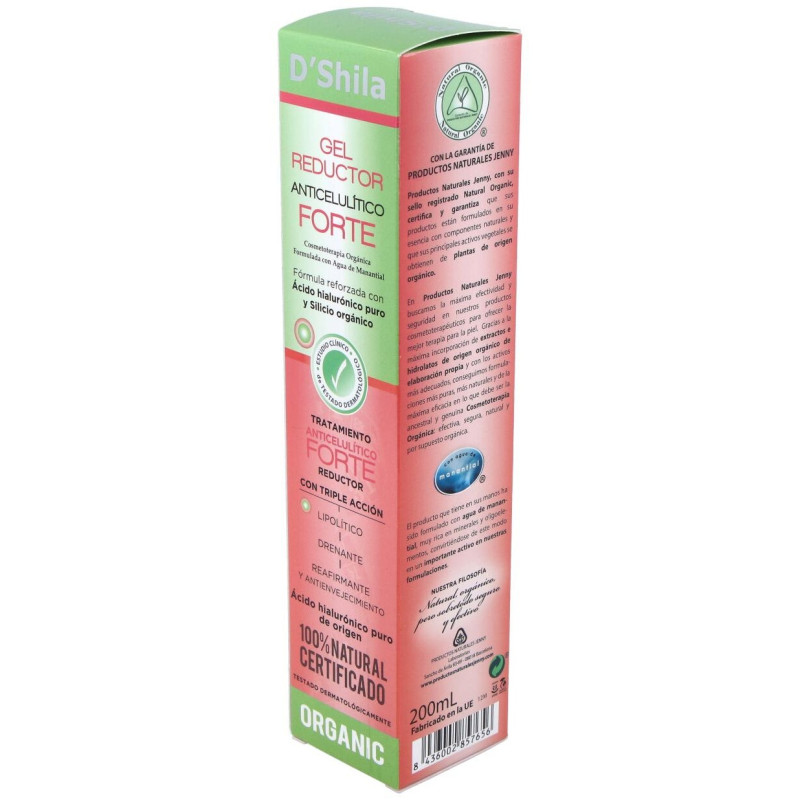 D'Shila Gel Reductor Anticelulítico Forte 200Ml