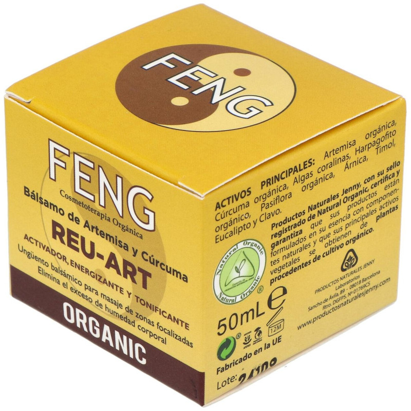 Feng Shui Bálsamo De Artemisa Y Cúrcuma Reuart 50Ml