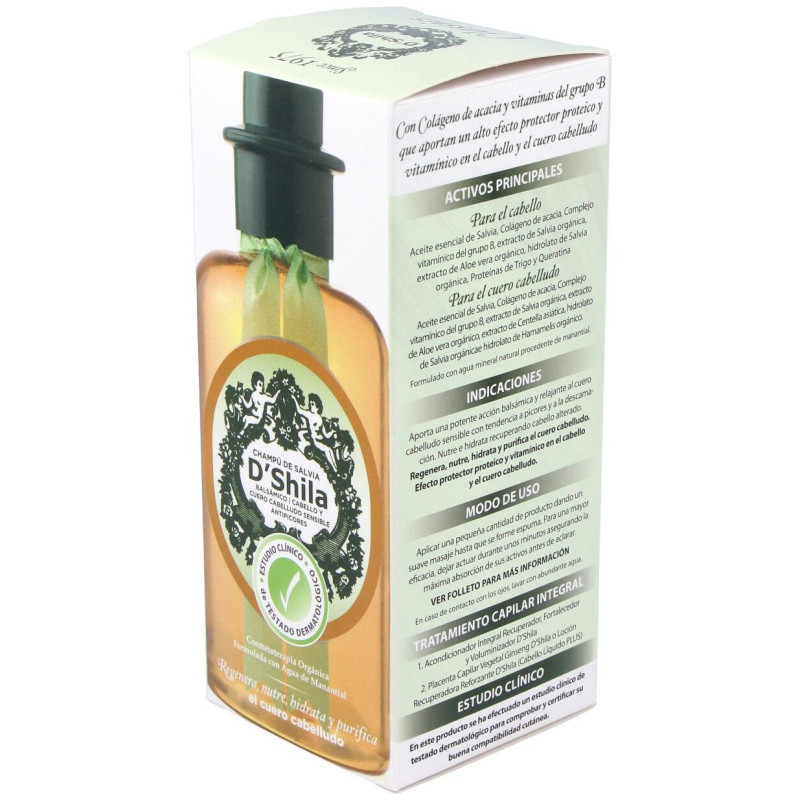D'Shila Champu Proteico Salvia 300Ml