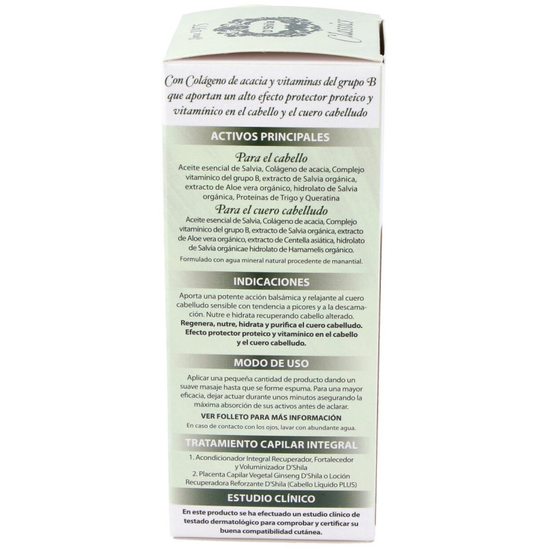 D'Shila Champu Proteico Salvia 300Ml