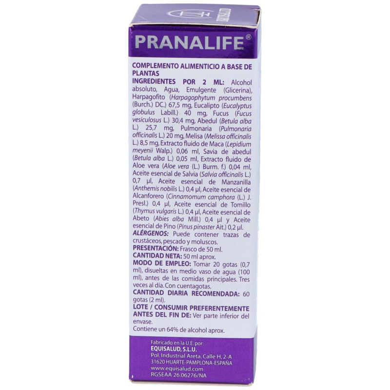 Pranalife 2 - 5 - 6 50ml - Equisalud