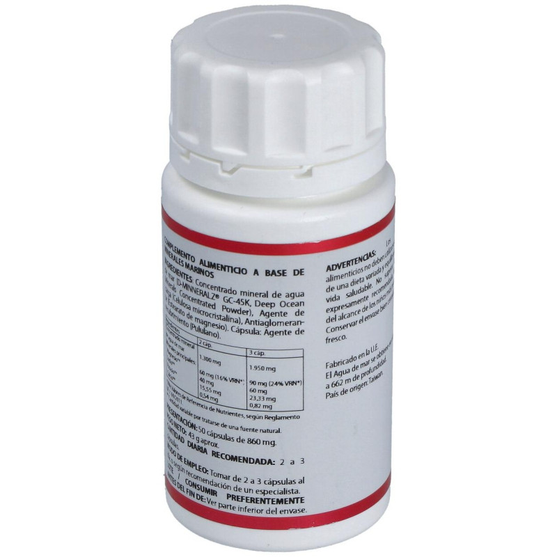 Holomega Agua de Mar Ultraconcentrada 50 Cáp - Equisalud