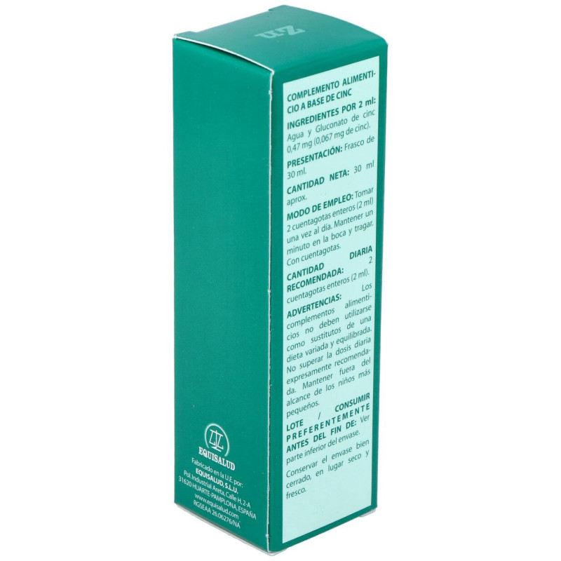 Equisalud Oligogluco Zn Zinc 30Ml