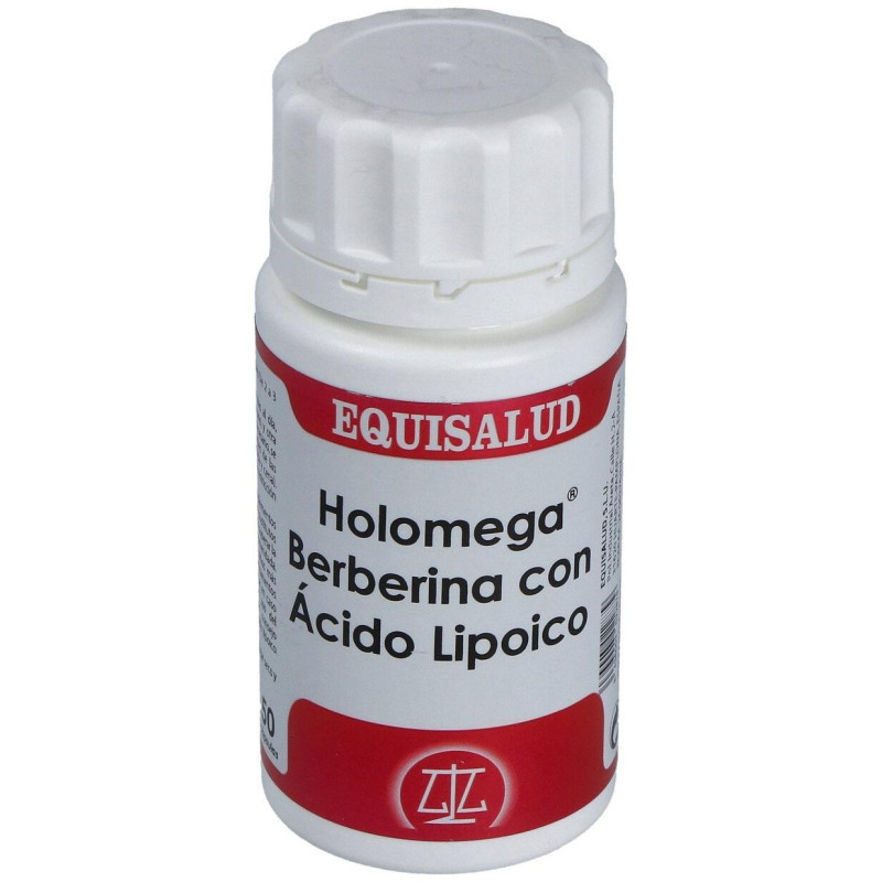 Holomega Berberina con Ácido Lipoico 50cap - Equisalud