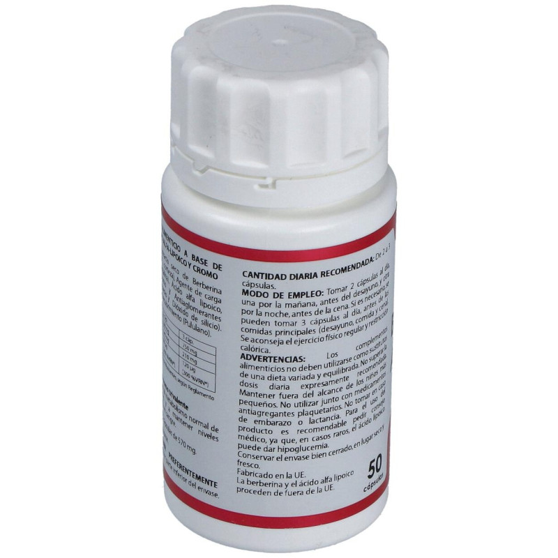 Holomega Berberina con Ácido Lipoico 50cap - Equisalud