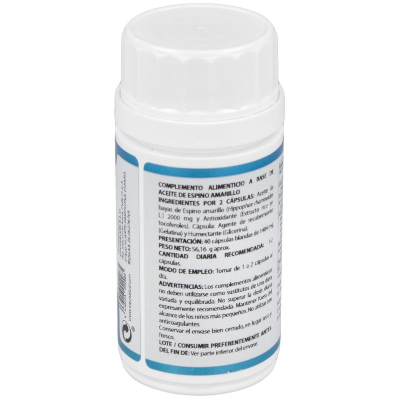 Omega 7 1000Mg. Aceite Bayas Espino Amarillo 40Cap