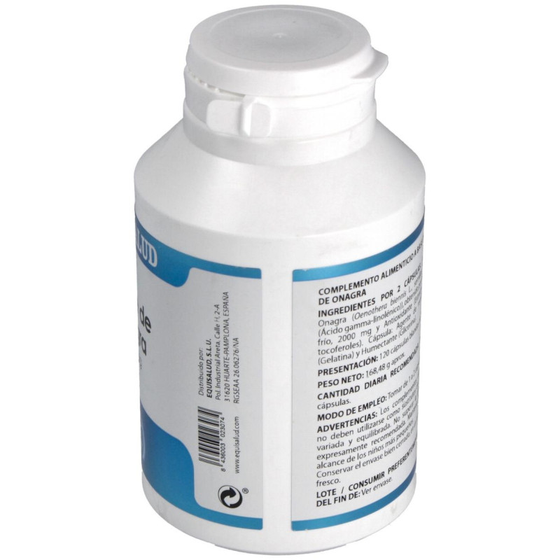 Aceite de Onagra 1000mg 120caps - Equisalud