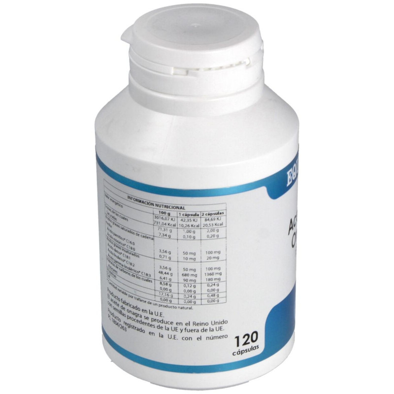 Aceite de Onagra 1000mg 120caps - Equisalud