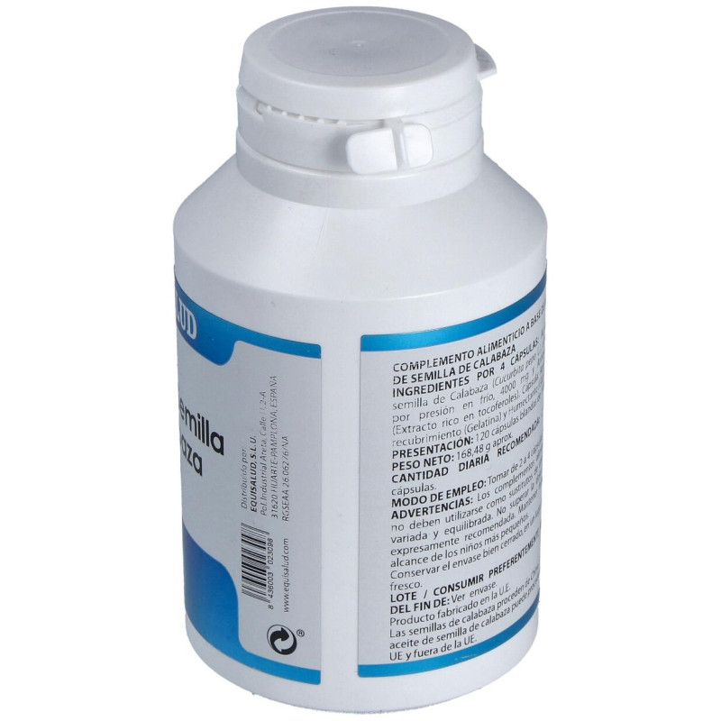 Aceite de Semilla de Calabaza 1000mg 120caps - Equisalud