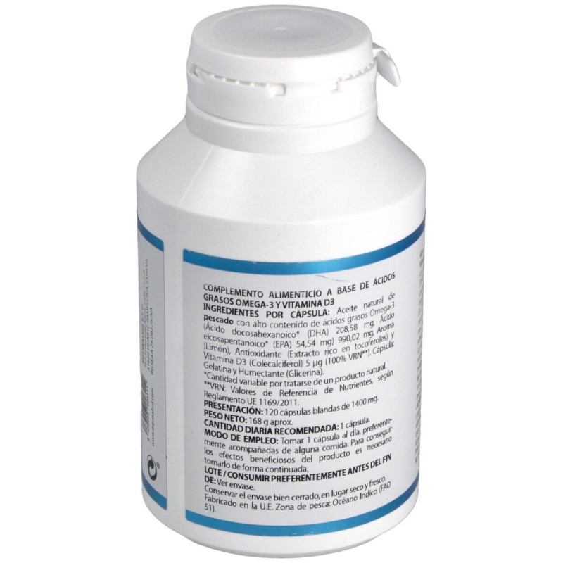 Equisalud Omega 3 Salud Ósea 1000Mg 120Cáps