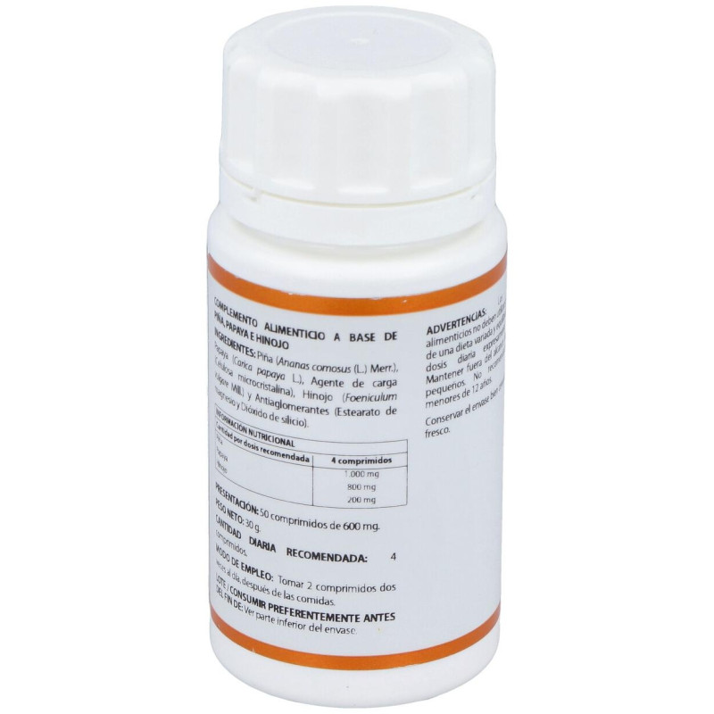 Holofit Piña - Papaya - Hinojo 50Cap.