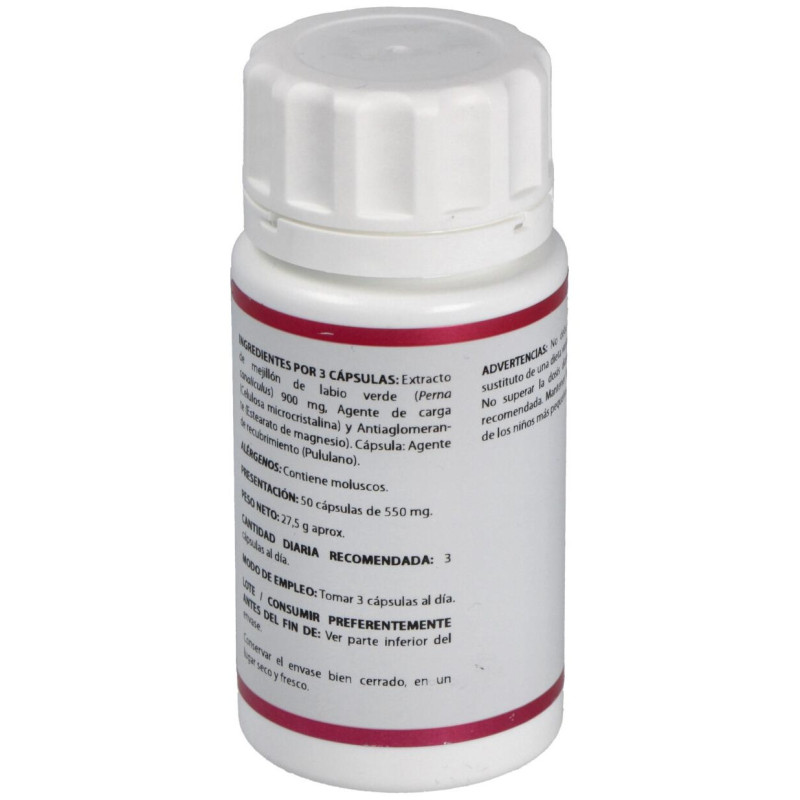 Holoperna Mejillon De Labio Verde 50Cap.