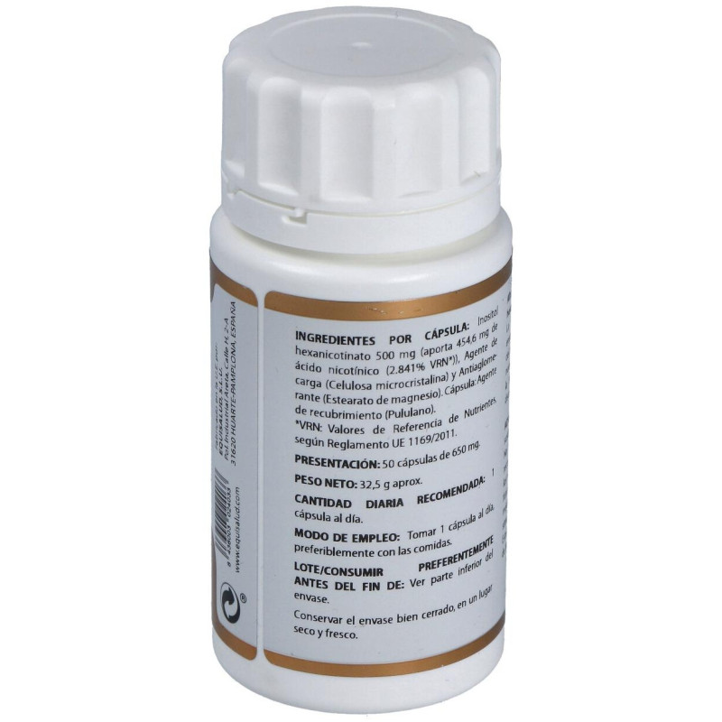 Holovit Niacina No Ruborizante 500mg. 50cap - Equisalud