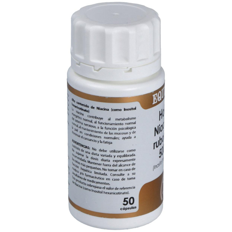 Holovit Niacina No Ruborizante 500mg. 50cap - Equisalud