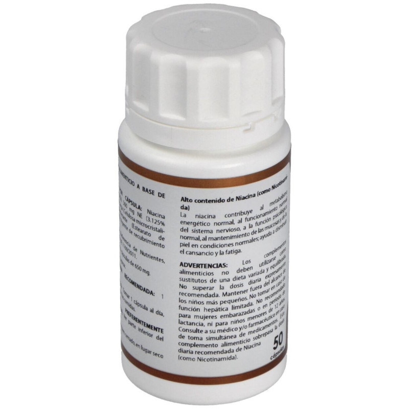 Holovit Nicotinamida 500mg. 50cap - Equisalud