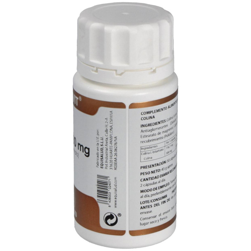 Holovit Colina 300mg. 50cap - Equisalud