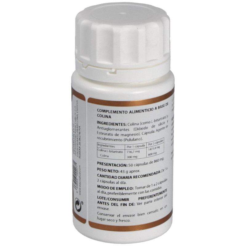 Holovit Colina 300mg. 50cap - Equisalud